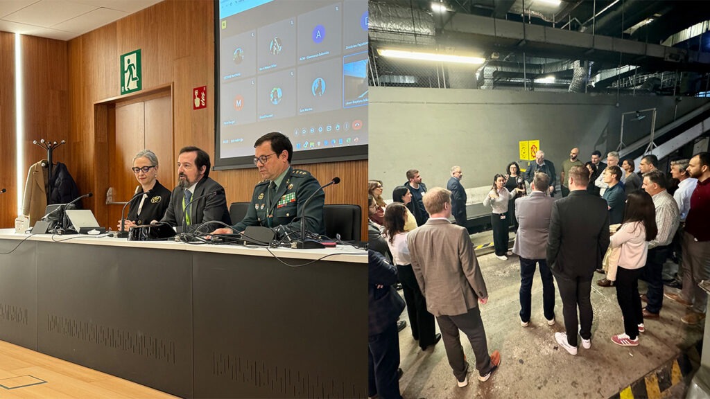 The BAG-INTEL consortium meets at the Adolfo Suárez Madrid-Barajas Airport: authorities introduction and guided tour
